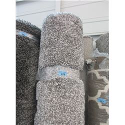 8' x 10' Grey Speckled Shag Area Carpet