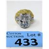 Image 1 : Large Donald Trump Biker Style Ring - Size 12