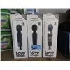 Image 1 : 3 New Love Magic Vibrators - Black