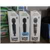 Image 1 : 3 New Love Magic Vibrators - Black