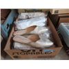 Image 1 : 12 New Pairs of Ladies Gold Slip on Flats