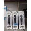 Image 1 : 3 New Love Magic Vibrator/Massagers - Black