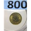 Image 2 : 1/10 Oz. .9999 Fine Gold 2020 Maple Leaf Coin