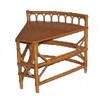 Image 1 : vintage rattan wedge end table (modern) #1131129