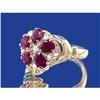 Image 1 : Ruby and Diamond ring #1131736