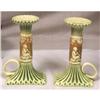 Image 1 : DONATELLO 1009-6 INCH CANDLEHOLDERS ROSEVILLE #1148634