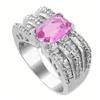 Image 1 : 2.55 CT CUSHION CUT PINK SAPPHIRE AND DIAMOND #1148682