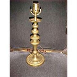 Pair of Modern Brass Lamps #1148840