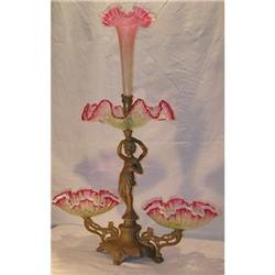 White metal with Bronze patina Table Centre Art#1148978