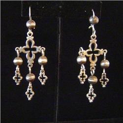 Pair of Antique Silver Earrings #1149375