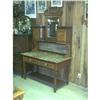 Image 1 : Antique Inlaid Marble Top Desk. #1164884