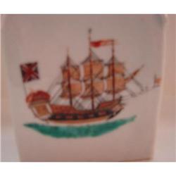 CHINESE EXPORT NAUTICAL/SHIP TEA CADDY #1164917