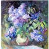 Image 1 : "Lilac" oil in impressionism style by Sorokina #1164961