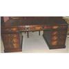 Image 1 : Mahogany Partner's Desk #1165256