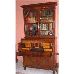 Mahogany Georgian Fallfront Bookcase #1165369