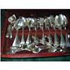 Image 1 : GEORGIAN STERLING ARMORIAL FLATWEAR SET #1165565