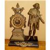 Image 1 : Rare 19c Ansonia Figural Clock Violin Violinist#1165635