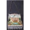 Image 1 : Rare Signed 1822 Bead Purse 19c Evening Bag #1165639
