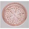Image 1 : Jeannette Cube Pink Depression Glass Coasters 6#1185596