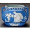 Image 1 : Schafer & Vater Blue Jasperware Cameo Vase #1185726