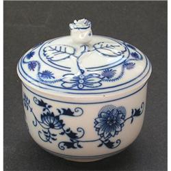 Czech Republic Porcelain ROSE Powder Jar #1185865