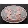 Image 1 : Schafer & Vater PRAYING CHERUBS Powder Jar #1185915