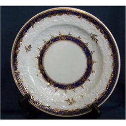 Porcelain Plate, molded, c.1815-1820 #1185988