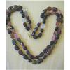 Image 1 : DOUBLE STRAND MULTI-COLOR TOURMALINE NECKLACE/ #1186022