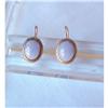 Image 1 : ESTATE LAVENDER JADE EARRINGS w.APPRAISAL #1186035