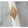 Image 1 : VINTAGE 60's COCKTAIL RING~14K/DIAMONDS #1186041
