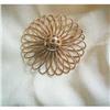 Image 1 : RETRO GLAMOUR 2 1/2" 14K/RUBY "PINWHEEL" PIN #1186053
