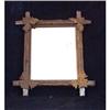 Image 1 : Mirror Leaf Corners Rustic Frame 1800s #1186078