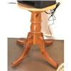 Image 1 : Table Base Oak Solid 4 Legs Turned Column #1186093