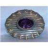 Image 1 : Pin Amethyst Brooch w/ C clasp,  Victorian #1186134