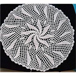 3 pc.  Elsie Buffet Set/ Hand Crocheted #1186251