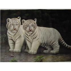 Two Baby White Tigers, Mint #1186299