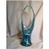 Image 1 : Basket Hand Blown Glass #1186346
