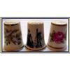 Image 1 : 3 THIMBLES ROYAL WORCESTER HARRODS #1186452