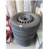 Image 1 : Set of 4 Durun D2009 Snowflake Tires - 225/60R17
