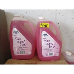 Case of 4 x 4 L Zaal Pink hand Soap