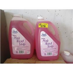 Case of 4 x 4 L Zaal Pink hand Soap