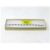 Image 2 : 7.8 CTW Blue Sapphire & Diamond Tennis Bracelet