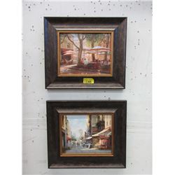 2 Framed Prints with Matching Frames