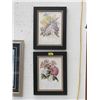 Image 1 : Pair of Botanical Prints in Matching Frames