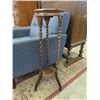 Image 1 : Vintage Barley Twist Wood Plant Stand