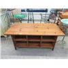 Image 1 : Wood Entertainment Stand / Coffee Table