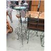 Image 1 : Bird Bath Base and 2 Plant Stands