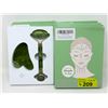 Image 1 : 6 New Jade Facial Rollers with Scrapers