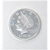 Image 2 : 1/2 Oz. 2005 Liberty Dollar .999 Silver $10 Coin
