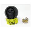 Image 1 : Skull Carved 8-Ball & New Biker Style Ring